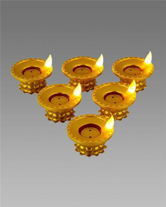 Water Pouring  Diya Led Light